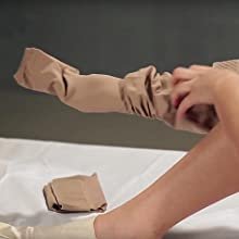 step of wear compression stockings