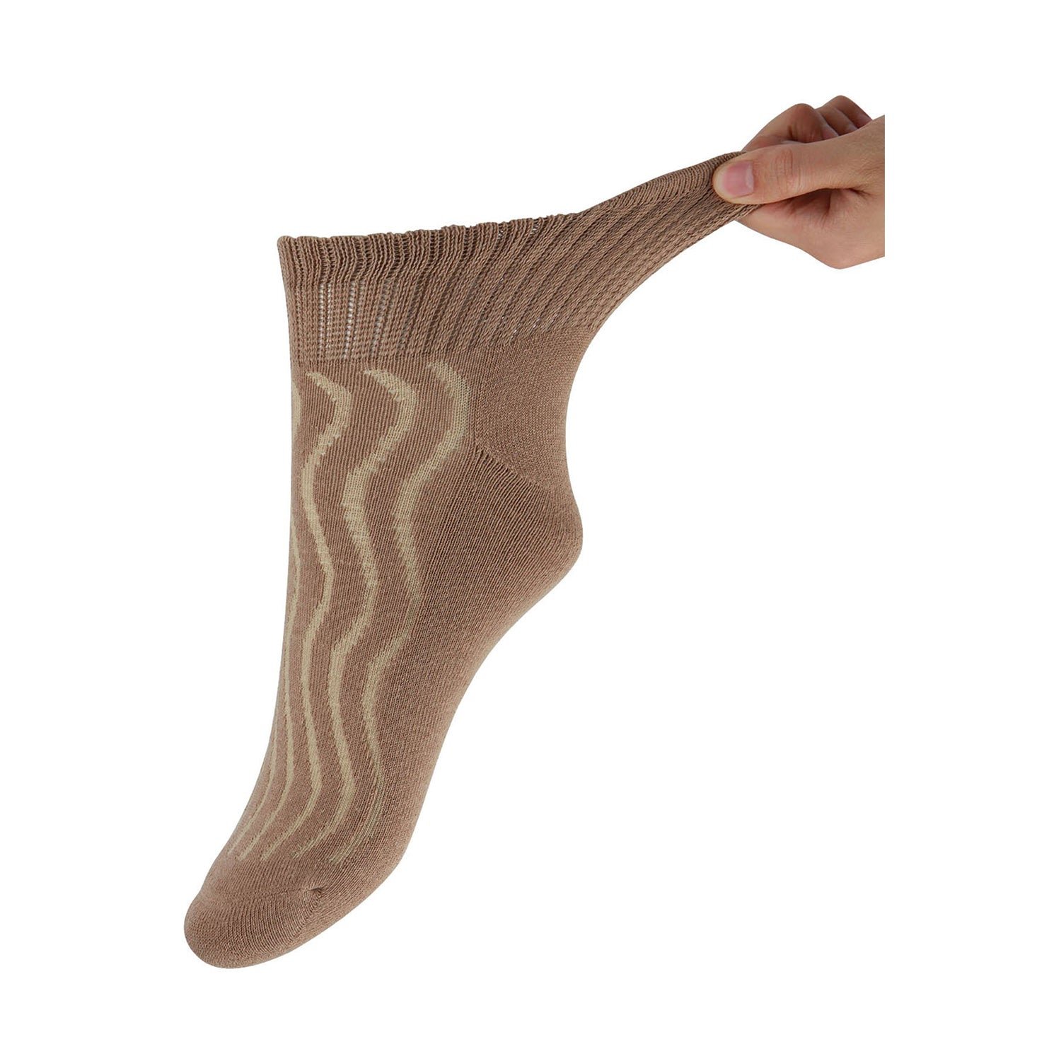 Cotton Non-Binding Ankle Diabetic Socks Cushion Loose - Image 6
