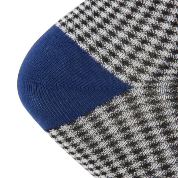 Cotton Dress Socks Block Stripe Crew Socks - Image 24