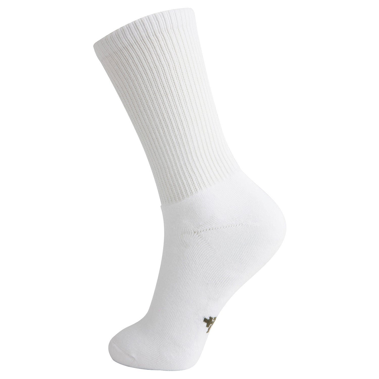 Soft Wicking Bamboo Full Cushion Crew Socks (2 Pairs)