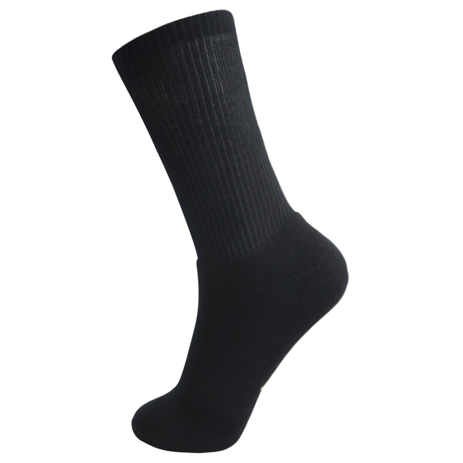 Soft Wicking Bamboo Full Cushion Crew Socks (2 Pairs) - Image 7