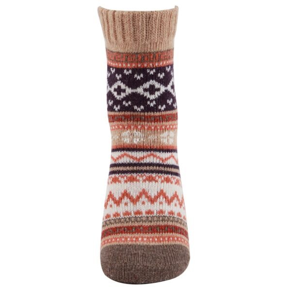 Fun Colorful Wool Warm Knitting Socks Christmas - Image 2