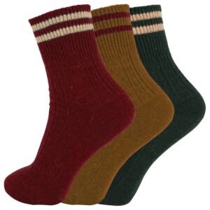 Fun Colorful Wool Knitting Socks Christmas Gifts