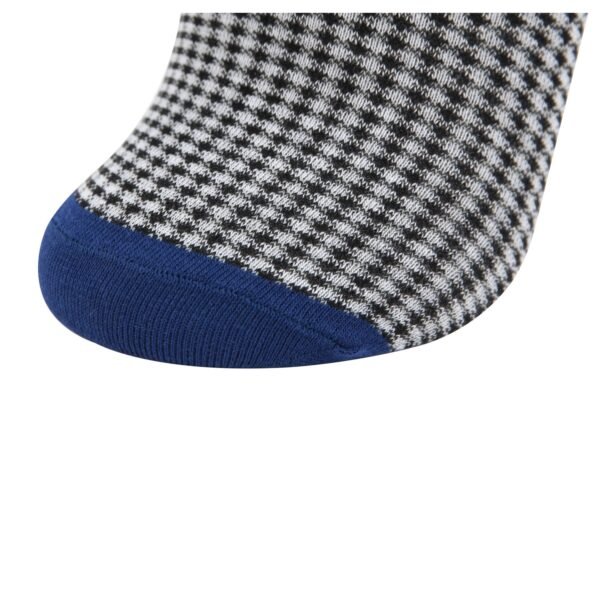 Cotton Dress Socks Block Stripe Crew Socks - Image 23