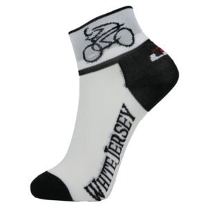 Tour de France CoolMax Cycling Socks White Shirt