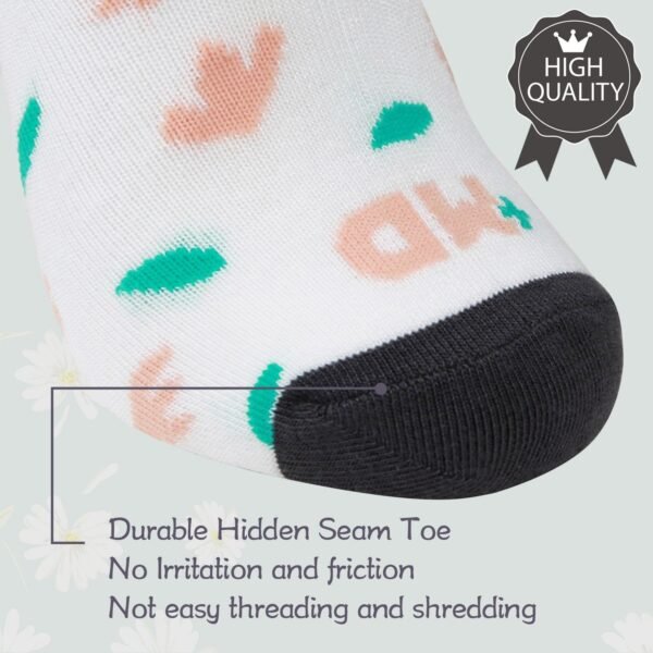 Bamboo No Show Liner Invisible Socks with Non Slip for Flats - Image 6