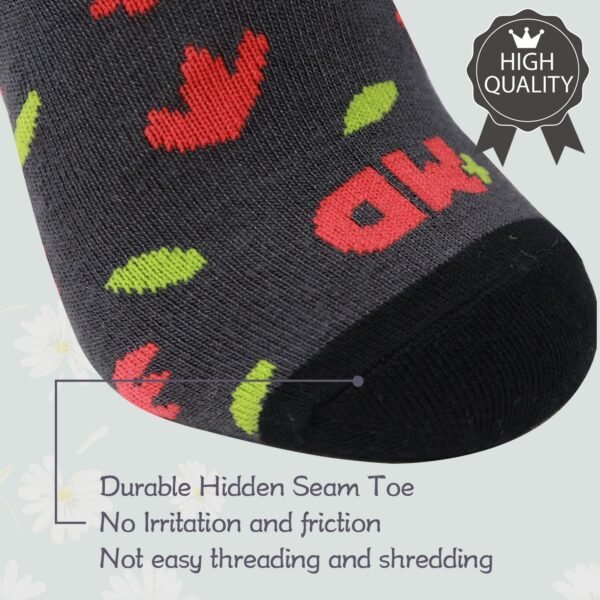 Bamboo No Show Liner Invisible Socks with Non Slip for Flats - Image 13