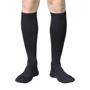 8-15mmHg Knee High Microfiber Compression Socks