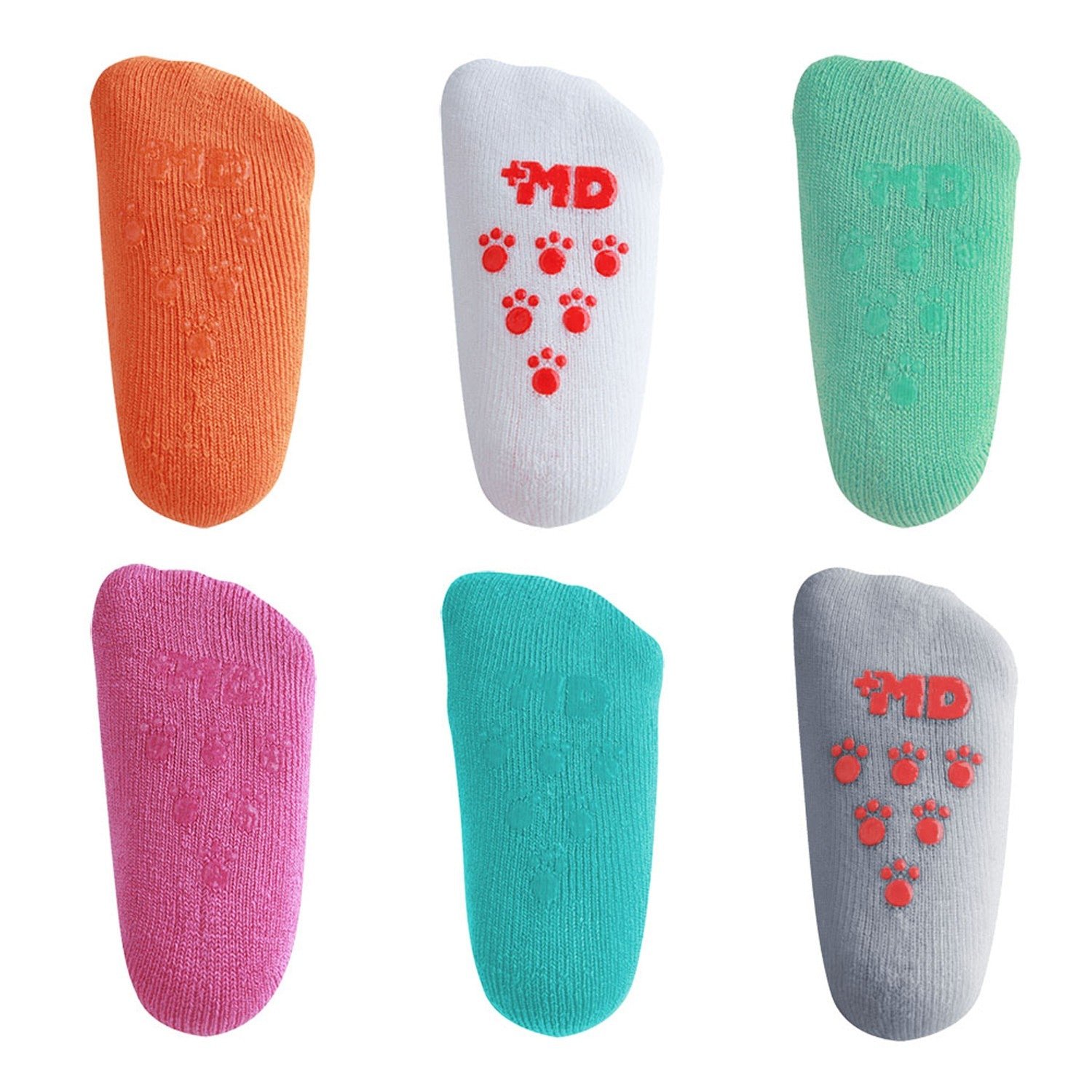 6 Pairs Baby Super Soft Bamboo Full Cushioned Newborn Toddler Socks - Image 5