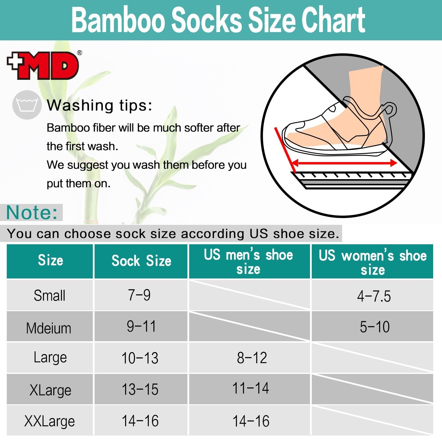 Design Bamboo Stripe Crew Dress Socks Cushioned Fashion - Image 13