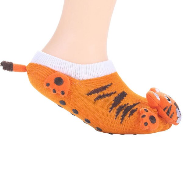 Wild Habitat Baby Non-Slip socks-Tiger Pattern - Image 2