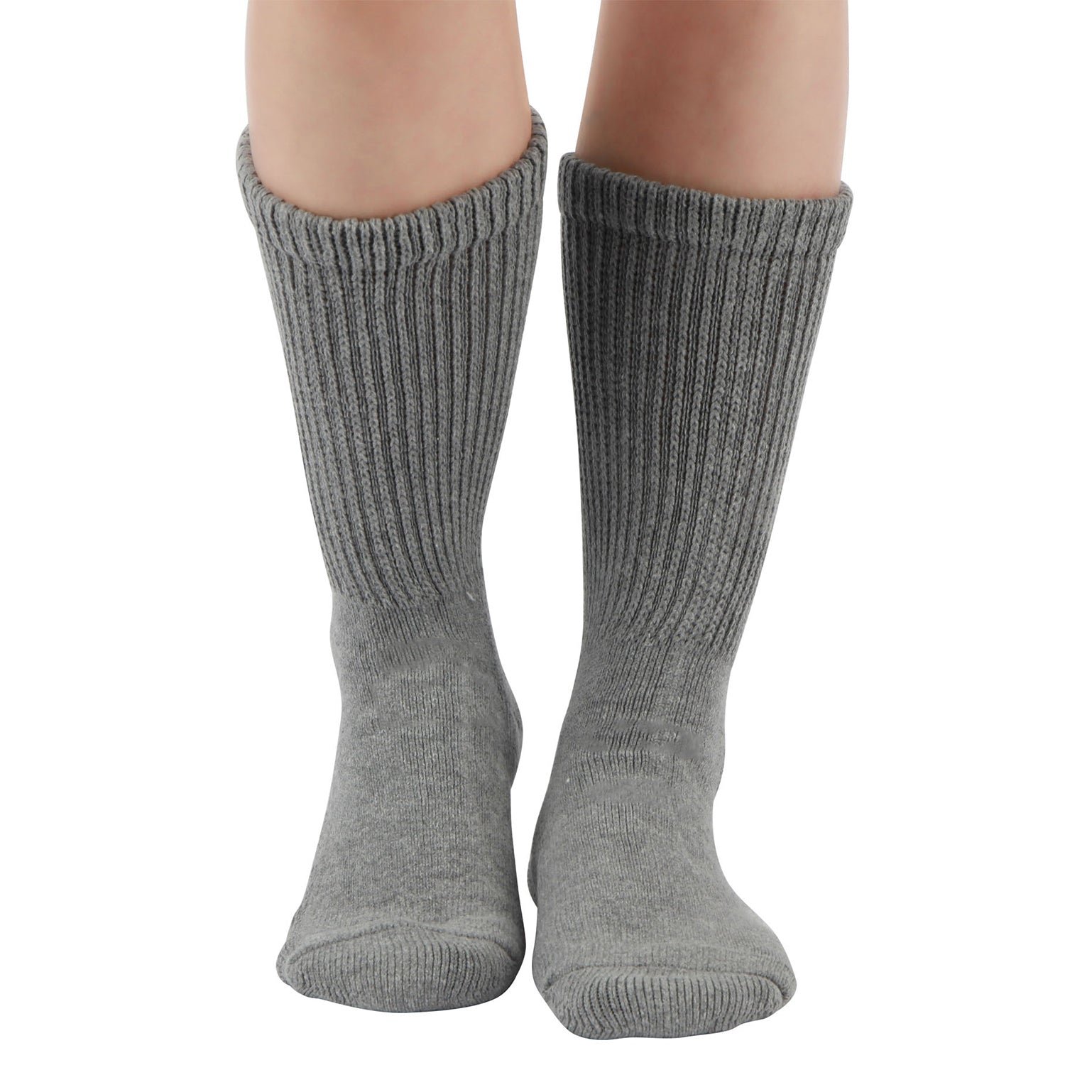 Cotton Non-Binding Warm Cushion Crew Socks Dress Socks - Image 18