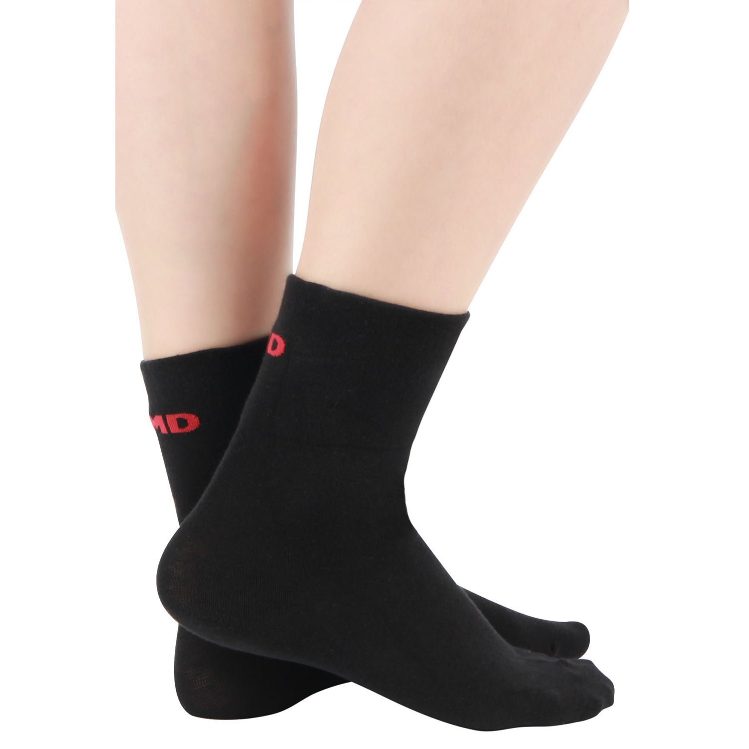 Cotton Non-Binding Ankle Socks for All Seasons Loose Fit Antibacterial (2 Pairs) - Image 4