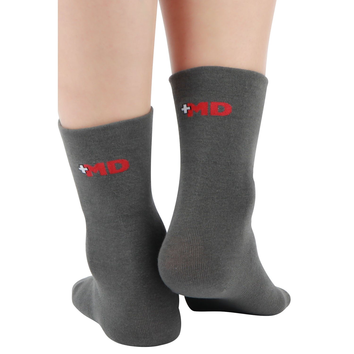 Cotton Non-Binding Ankle Socks for All Seasons Loose Fit Antibacterial (2 Pairs) - Image 14