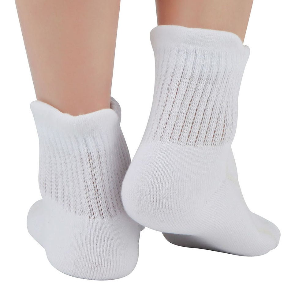 Cotton Non-Binding Ankle Diabetic Socks Cushion Loose - Image 27