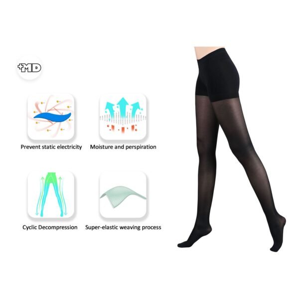 15-20mmHg Medical Anti-Embolism Compression Pantyhose - Image 7