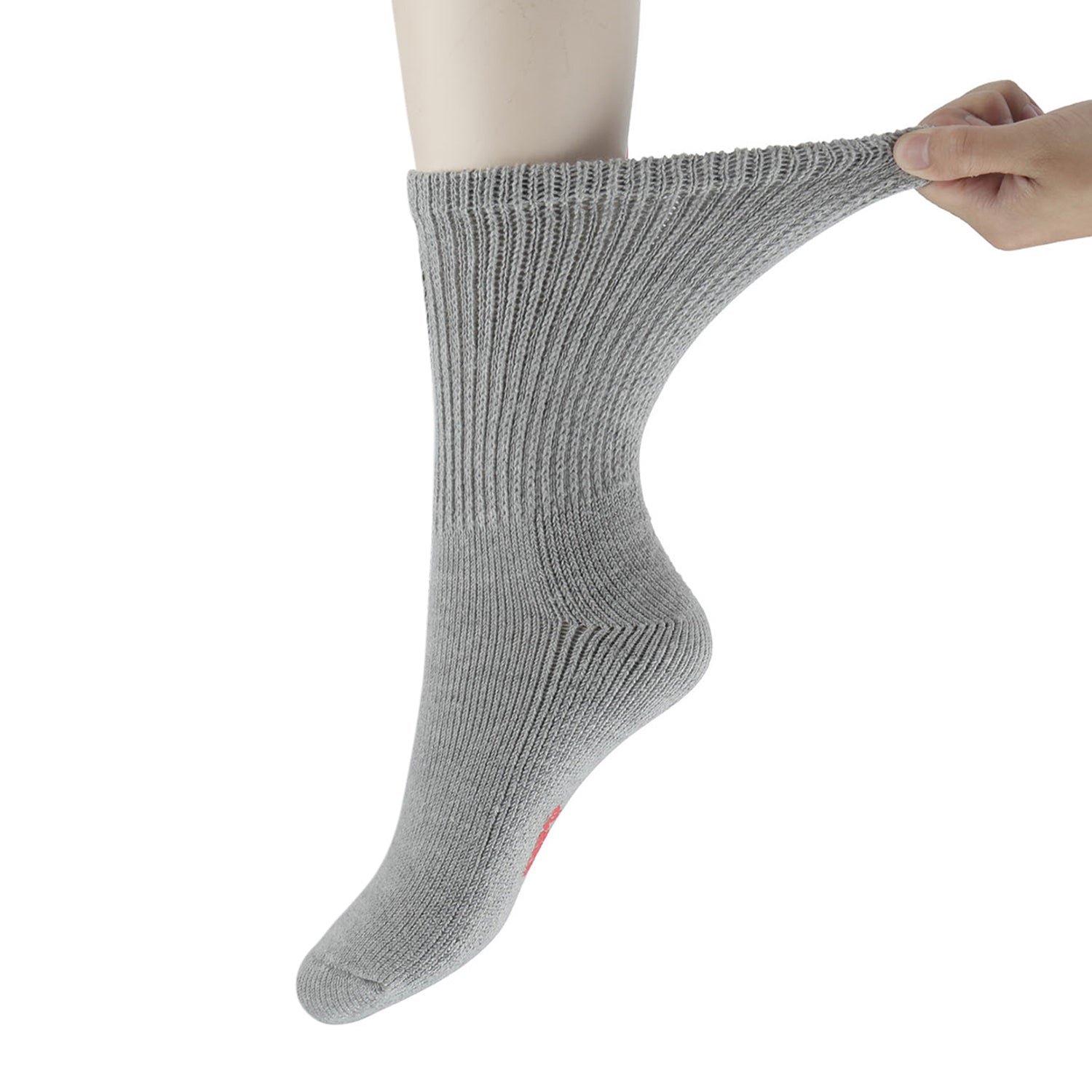 Cotton Non-Binding Warm Cushion Crew Socks Dress Socks - Image 17