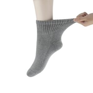 Cotton Non-Binding Warm Cushion Ankle Socks